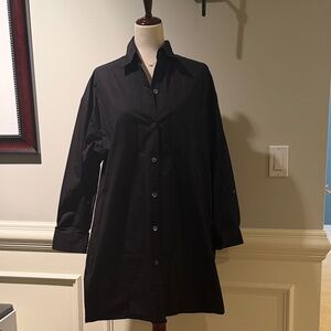 TWP Button Down Shirt Midi Dress